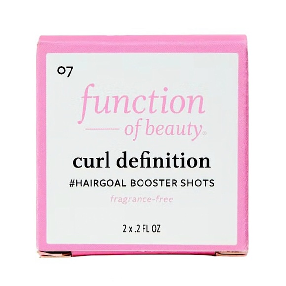 3/$10 Function of Beauty Curl Definition Hair Goal Booster Shots - Picture 1 of 4
